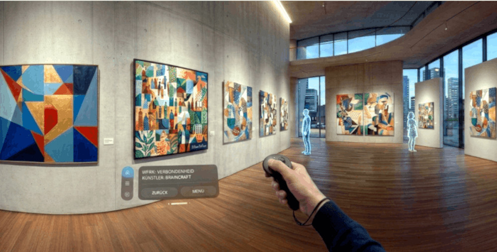 Virtuelle Kunstausstellung